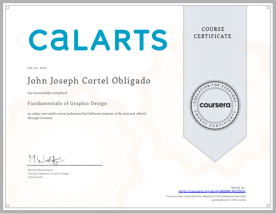 joseph Meta JavaScript certificate
